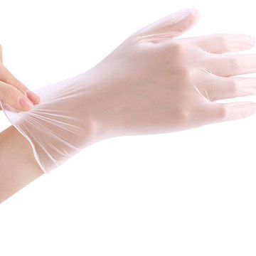 Vinyl Gloves Powder Free Clear Transparent Examination Medical Disposable Gloves