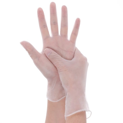 100 Pack Disposable Vinyl Gloves for Cleaning Food Processing Painting Dye Hair