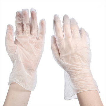 Food Plastic Disposable Gloves Compostable Biodegradable Transparent