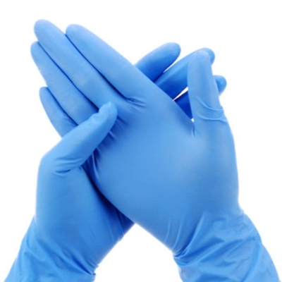 Blue Nitrile Gloves Disposable Medical Examination Nitrile Gloves