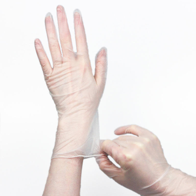 Powder Free Clear Water Proof Vinyl Gloves For Food