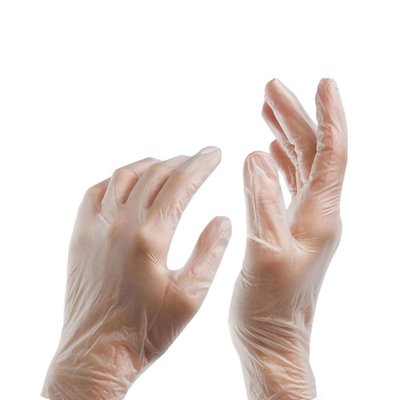 Medical Food Grade Powder Free Vinyl Gloves Multi Colors