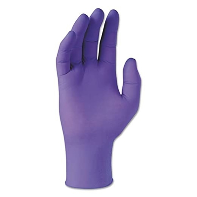 Purple Food Grade Powder Free Nitrile Gloves Dental Gloves Without Powder