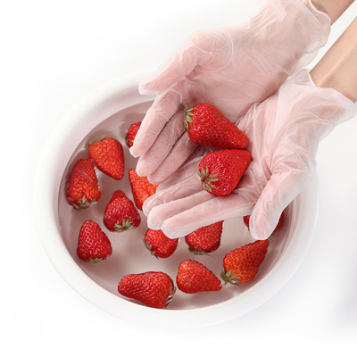 No Powder Medical Vinyl Examination Gloves Latex Free Disposable