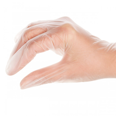 Smooth Disposable Powder Free Vinyl Gloves Food Grade