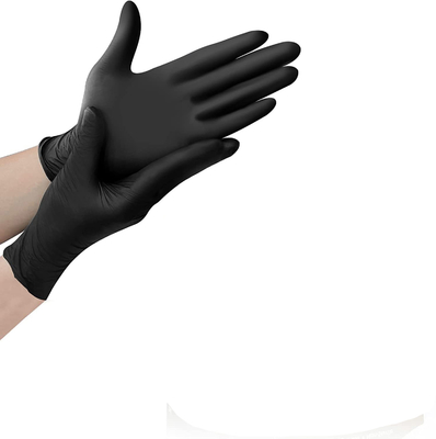 Disposable Powder Free Latex Free Nitrile Gloves For Food Industrial