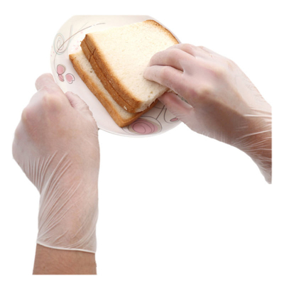 Clear Cheap Transparent Vinyl Food Grade Service Powder Free Soft Pvc Gloves