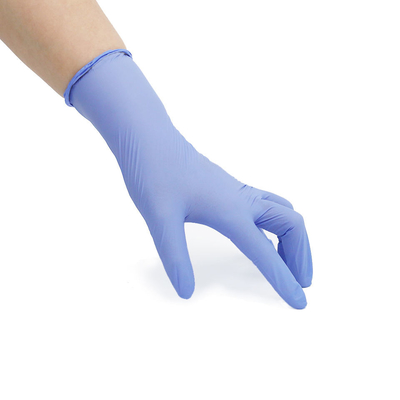 Wholesale Black Powder Free Non-Medical Nitrile Gloves With High Quality Household Disposable Nitrile Gloves