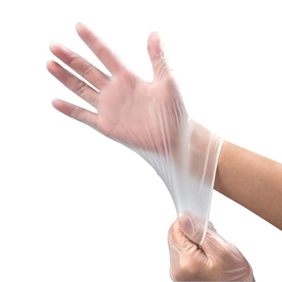 Eco-Friendly Disposable Powder Free Vinyl PVC Gloves For Cleanroom Working