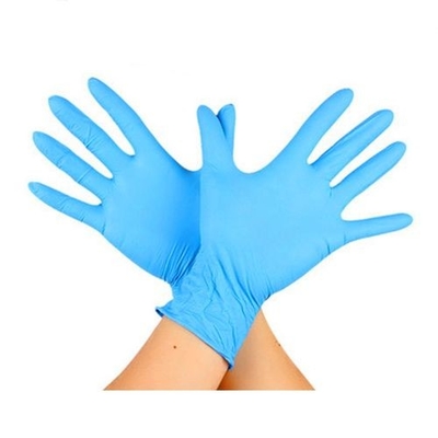 CE Disposable Nitrile Gloves , Medical Nitrile Gloves Medium 100pcs