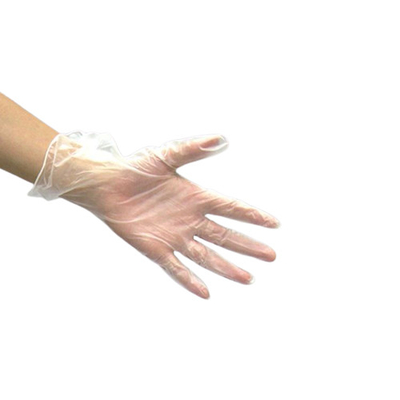 Food Grade PVC Clear Single Use Vinyl Gloves Powder Free Disposable