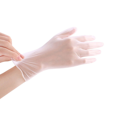 Thick Cleaning Free Vinyl PVC Hand Gloves XS / S / M / L / XL