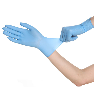 Vinyl Black Protection Powder Free PVC Nitrile Gloves Disposable