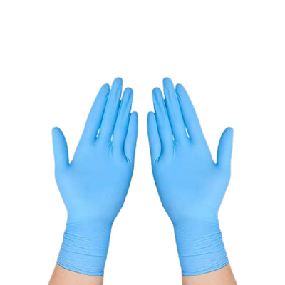 Custom Colored Nitrile Gloves Non Powder For Examination Safety