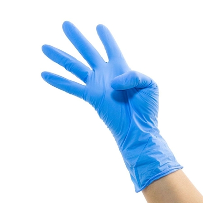 Black Food Disposable Powder Free Nitrile Gloves OEM Accepted