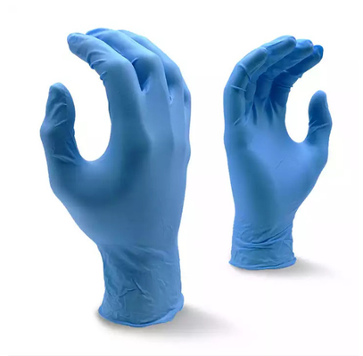 Pink Black Purple BlueNitrile Gloves Powder Free Non Sterilized