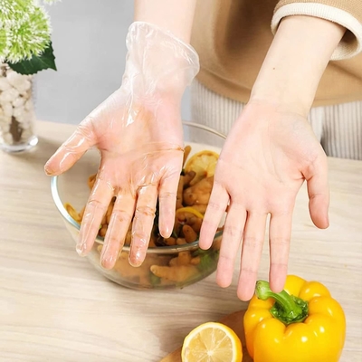 Easy Handling Industrial Medical Disposable Vinyl Gloves Powder Free For Civil Use