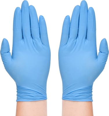 Disposable Nitrile Gloves 6 Mil Blue Heavy Duty Latex Free Powder Free