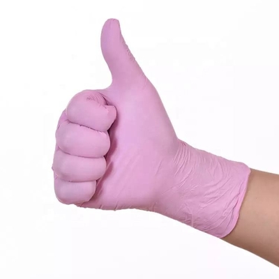 Food Grade Pure Nitrile Latex Free Examination Gloves CE Disposable