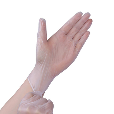 Personal Protective PVC Transparent Clear Vinyl Gloves Powder Free Disposable
