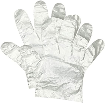 Plastic Disposable Food Prep Gloves Transparent For Food Service Cleaning