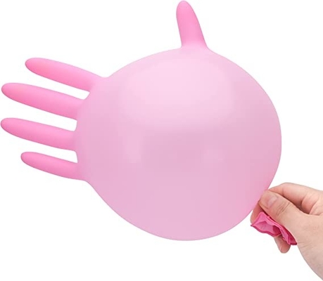 Industrial Pink Nitrile Gloves Disposable Latex Free