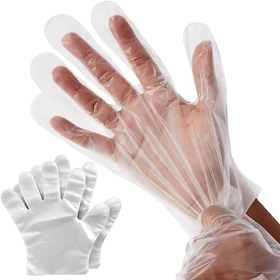 Latex Free Clear Plastic Disposable Gloves For Cooking Meal Prep Kitchens BBQ