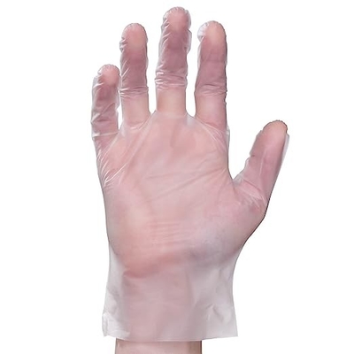 Clear Eco Friendly Elastipolymer Hybrid Glove Latex Free Powder Free