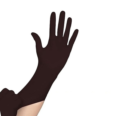Nitrile Vinyl Synthetic Disposable Gloves Free Of Latex & Powder Black