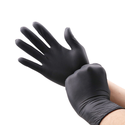 Black or Blue Safety Hand Protect & Medical Ambidextrous Factory Nitrile Gloves Manufacturer