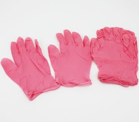 0.10mm Pink Latex Gloves