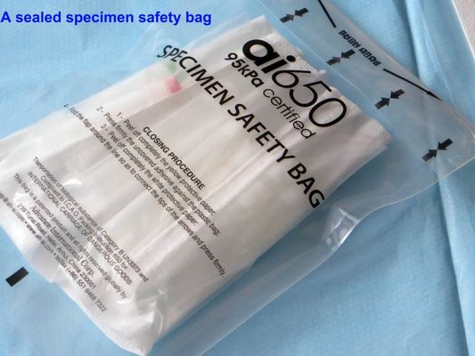 FDA Safety Biohazard Transport Disposal Bags  Sealed