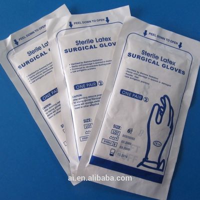 China Disposable Glove Latex Medical Surgical Gloves Sterile
