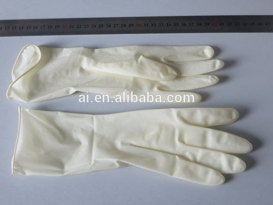 Custom logo examination gloves medical latex cleaning gloves
