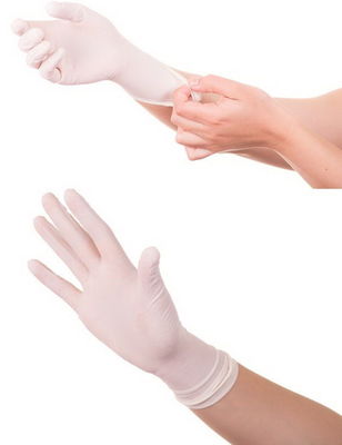 FDA Medical Surgical Exam 9 Inch Disposable Latex Gloves