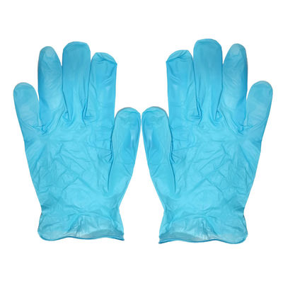 Comfortable Harmless Blue Disposable Hand Gloves Powder free