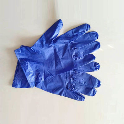 Harmless Multisize 	Powder Free Blue Nitrile Vinyl Blend Gloves