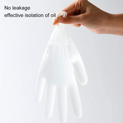 Comfort Sterilized  TPE XXL Disposable Vinyl Gloves Easy Donning