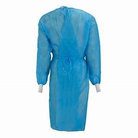 SMS Class I Non Sterile Disposable Isolation Gowns