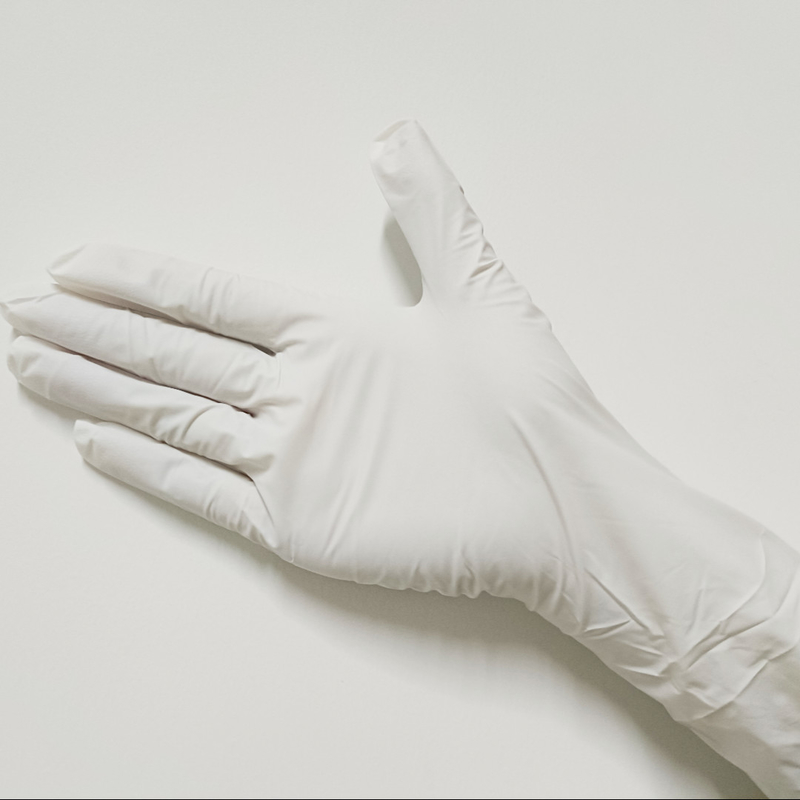 Transparent Vinyl Synthetic Exam Gloves Powder Free Latex Free Disposable