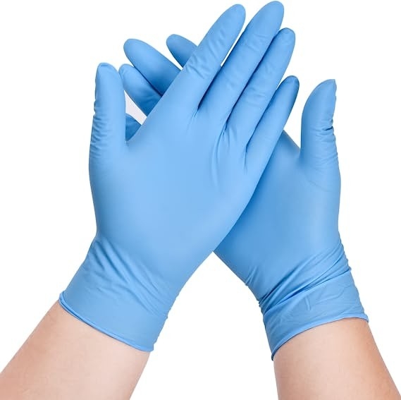 Blue Nitrile Gloves S/M/L/XL Disposable Gloves Latex Free Powder Free Medical Exam Glove Grade 4 Mil