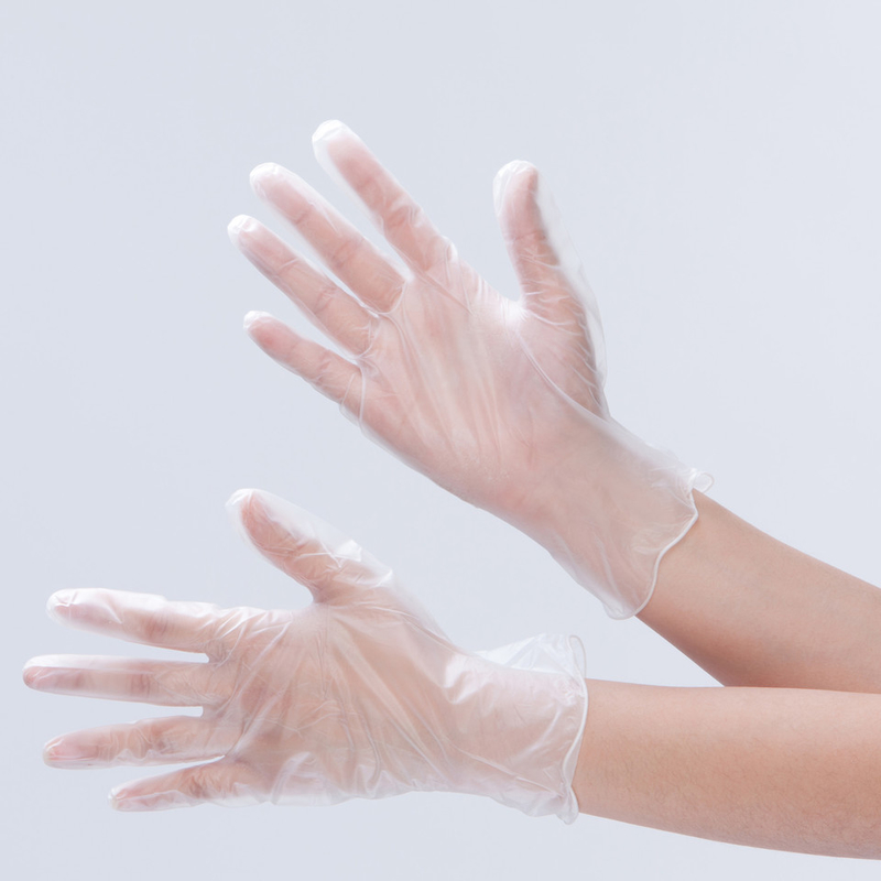 Clear Food Grade High Quality Disposable Vinyl Gloves