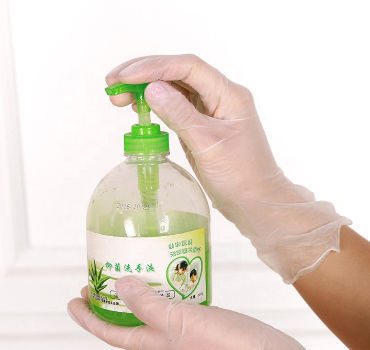 Clear Waterproof Pvc Gloves For Housework Cleaning