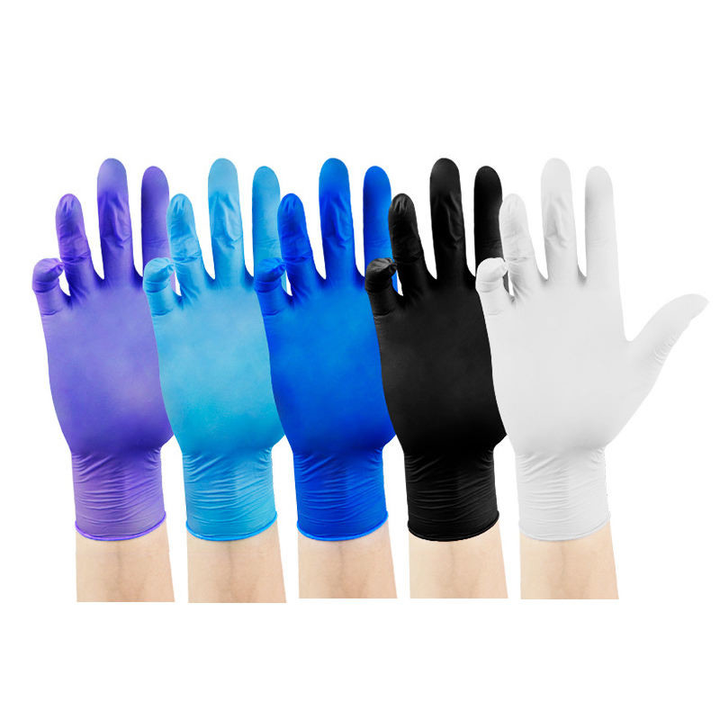 Nitrile Gloves Wholesale Powder Free Food Grade Gloves Nitrile Exam Gloves