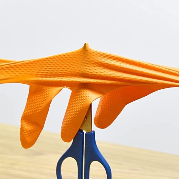 Cut Resistant Super Elastic Diamond Nitrile Gloves Safety Work