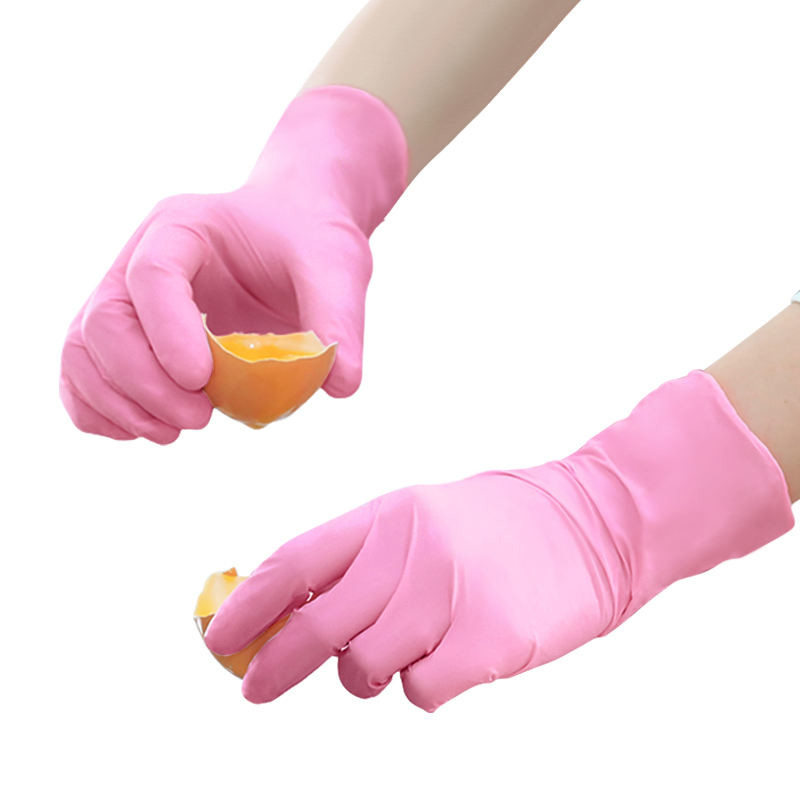 Disposable Gloves Powder Free Rubber Gloves Food Grade Blue Black Pink Nitrile Gloves Catering Industry