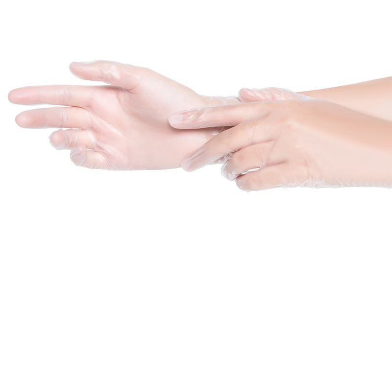 Waterproof Vinyl Powder Free Gloves Transparent Household Examination