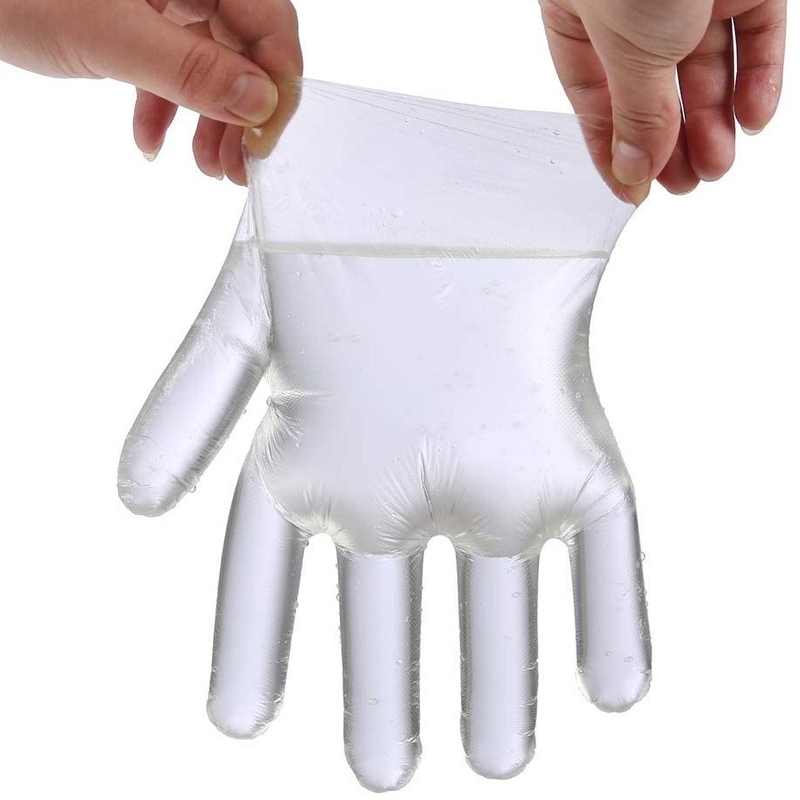 Polyethylene Disposable Food Prep Gloves 500 Piece Food Handling One Size Fits