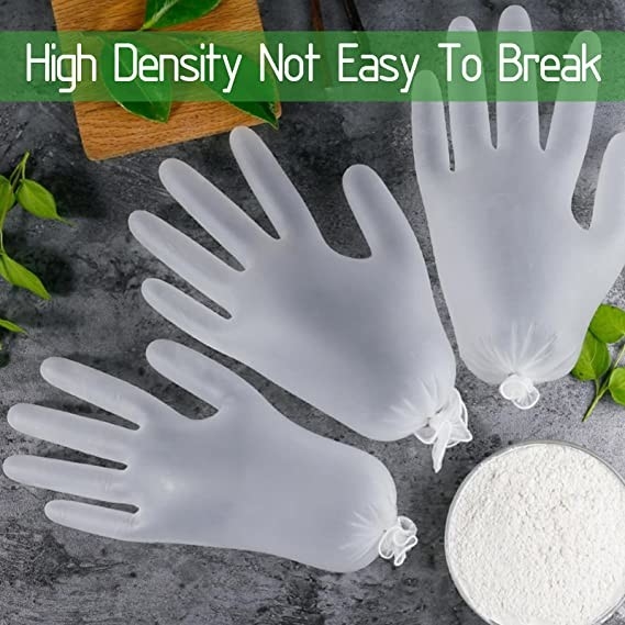 Vinyl Disposable PVC Transparent Gloves For Household Powder Free And Food Grade