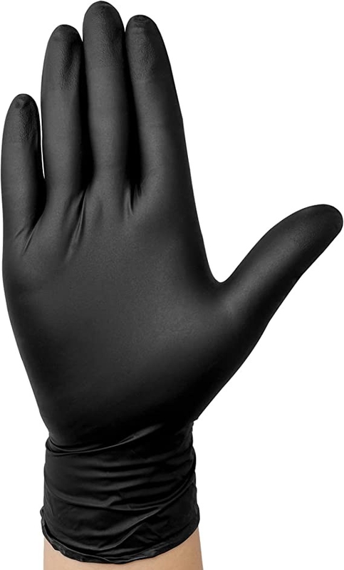 Disposable Nitrile Exam Gloves,Black, Heavy Duty Disposable Gloves, Cooking Gloves, Latex Free, Powder Free